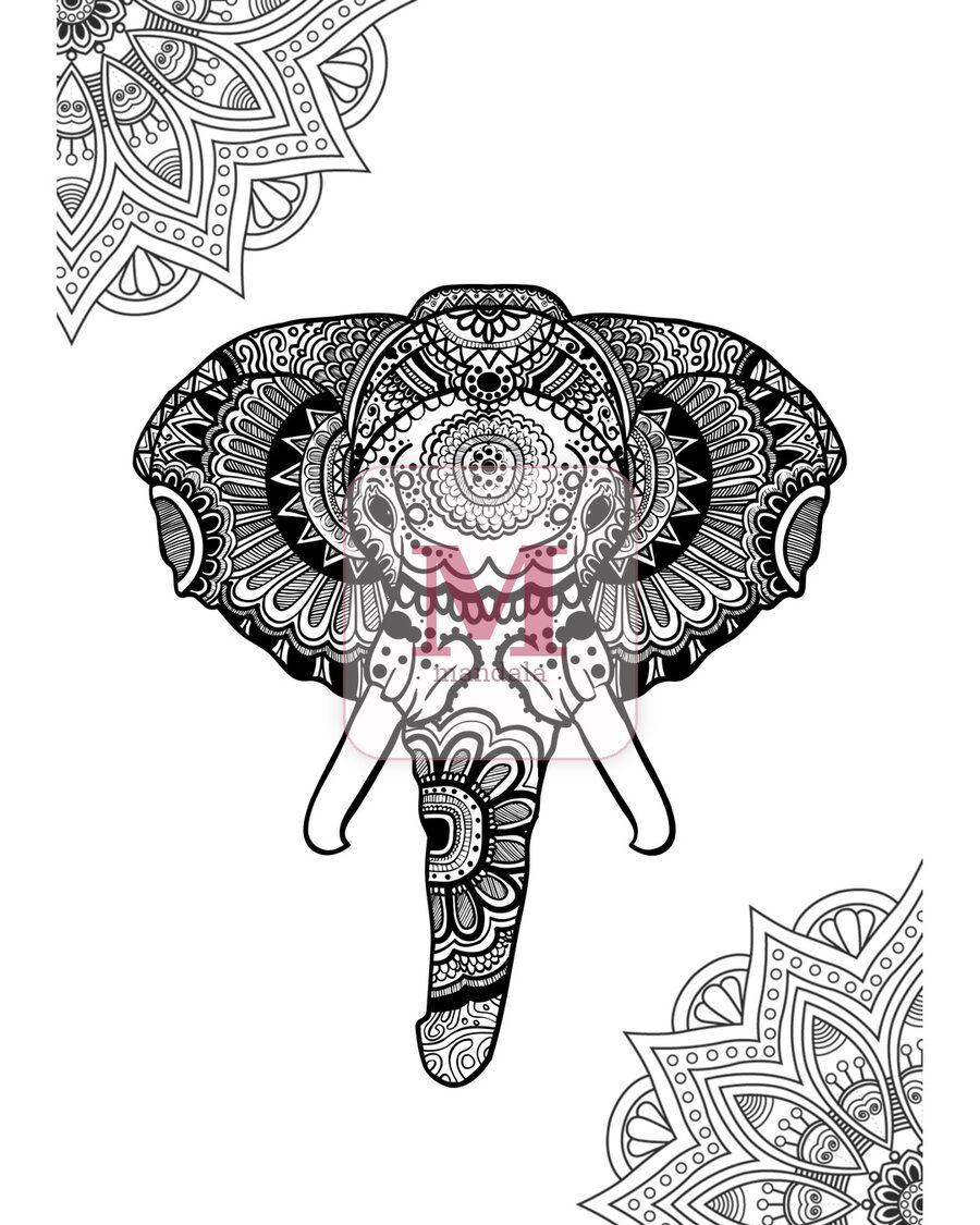Mandala de elefante