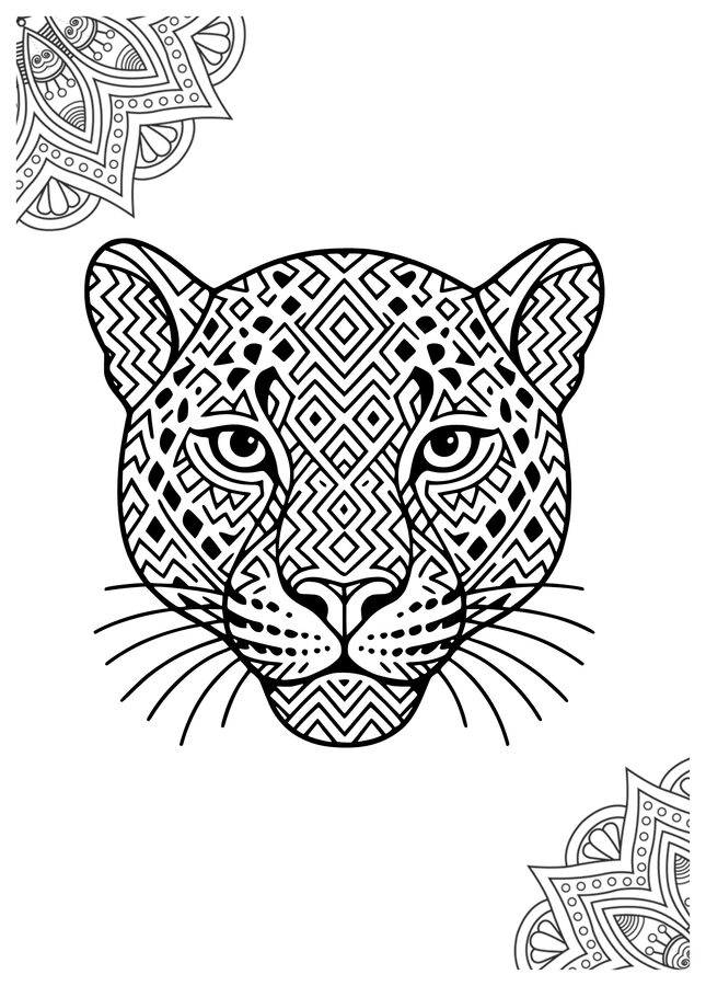 Mandala de leopardo