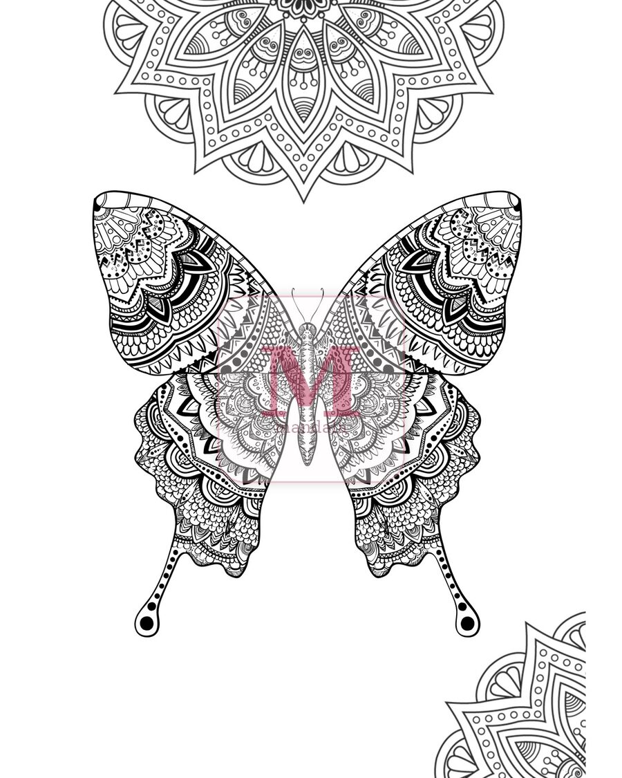 Mandala de mariposa