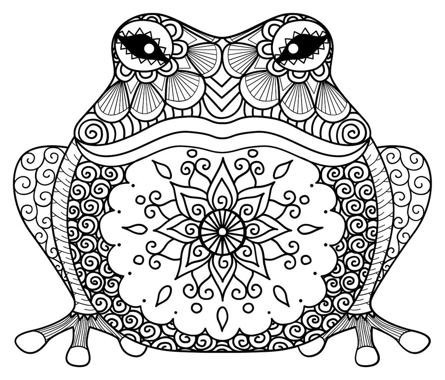 Mandala de rana