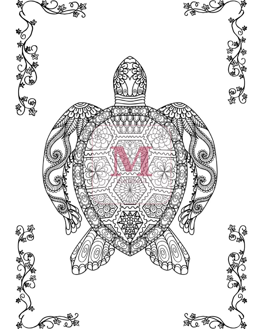 Mandala de tortuga